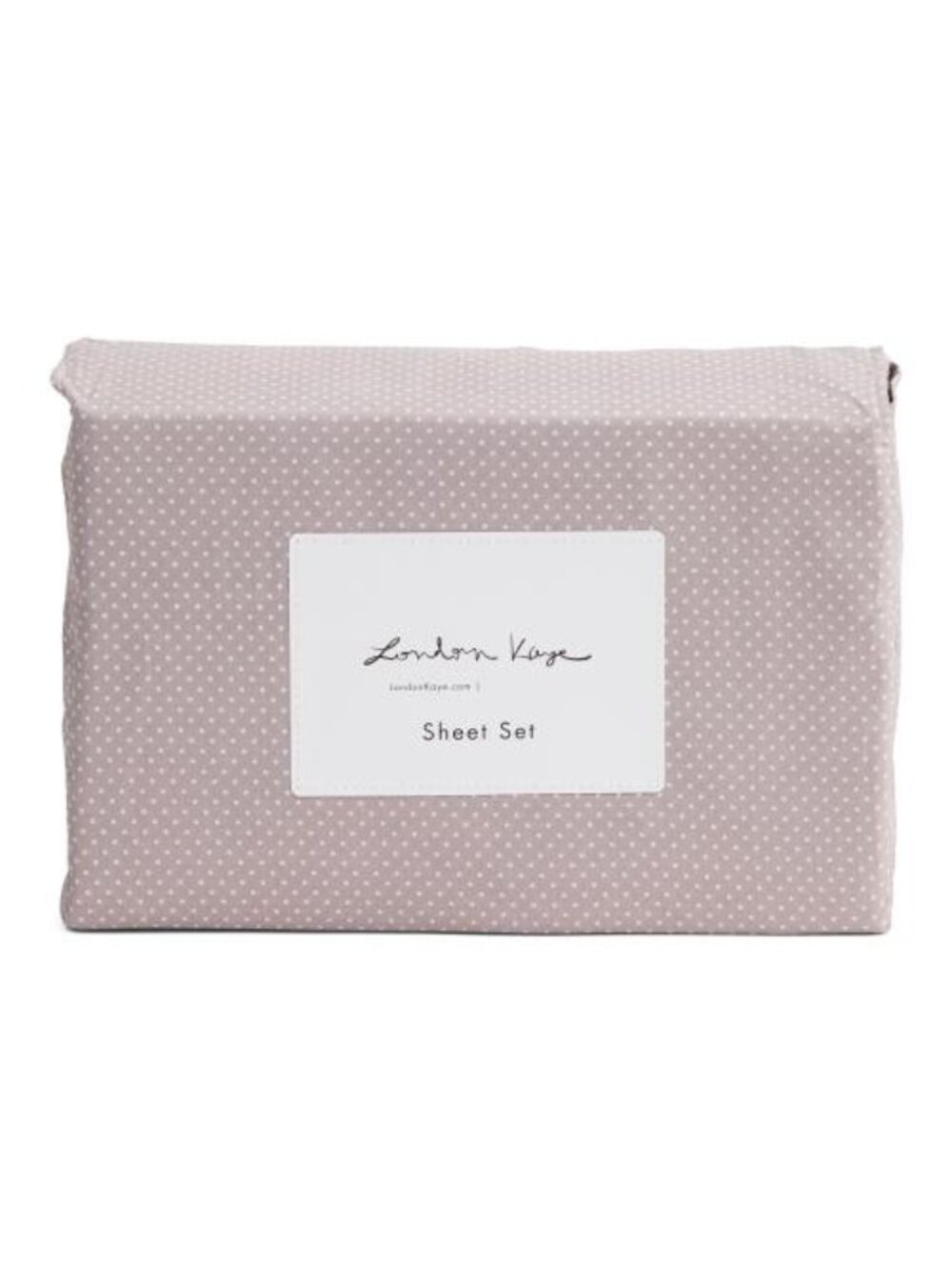 LONDON KAYE Dotted Sheet Set